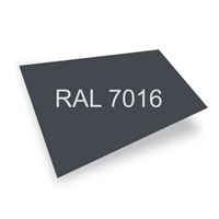 PLECH tabuľa 2x1,25 m tl.0,5mm grafitová RAL 7016