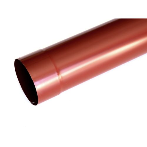 ODKVAPY Zvodová rúra 120mm dĺžka 4m tmavo červená