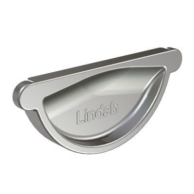ODKVAPY LINDAB žľabové čelo 125mm tm.šedé