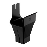 Kotlík HRANATÝ 125/80x80mm čierny