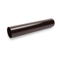 Plastové ODKVAPY P014 - Zvod 50mm 3bm Tmavohnedá - RU300 