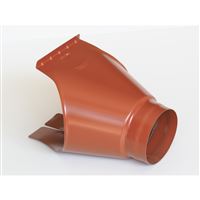 ODKVAPY Žľabový kotlík 330mm / zvod 100mm tehlový ODKVAPY Žľabový kotlík 330mm / zvod 100mm tehlový