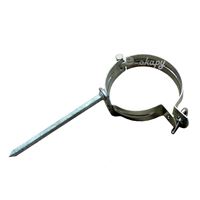 ODKVAPY Titánzinok Objímka rúry s tŕňom 80/140 mm ODKVAPY Titánzinok Objímka rúry s tŕňom 80/140 mm