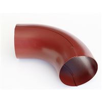 ODKVAPY Zvodové koleno 72st. 120mm tmavo červené ODKVAPY Zvodové koleno 72st. 120mm tmavo červené