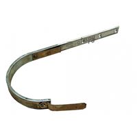 ODKVAPY Titánzinok žľabový hák opláštený 250/430 mm ODKVAPY Titánzinok žľabový hák opláštený 250/430 mm