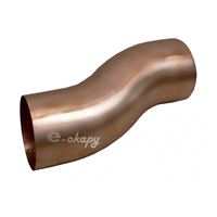 ODKVAPY meď Odskok odtokovej rúry 100 mm ODKVAPY meď Odskok odtokovej rúry 100 mm