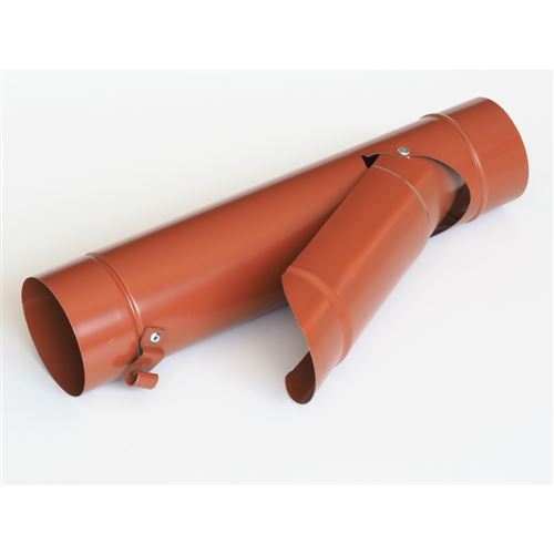 ODKVAPY Klapka pre zber dažďovej vody 120mm tehlová