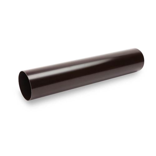 Plastové ODKVAPY P014 - Zvod 50mm 3bm Tmavohnedá - RU300 