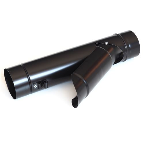ODKVAPY Klapka pre zber dažďovej vody 120mm čierna