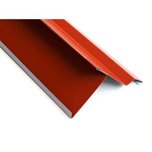 Záveterná lišta šírka 330mm dĺžka 2m tehlová RAL 8004