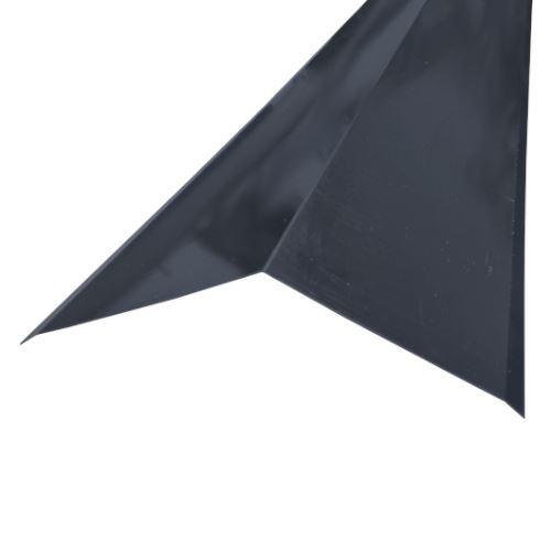 Hrebenáč šírka 250mm dĺžka 2m grafit  RAL 7016