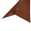 Hrebenáč šírka 250mm dĺžka 2m tm.červený RAL3009